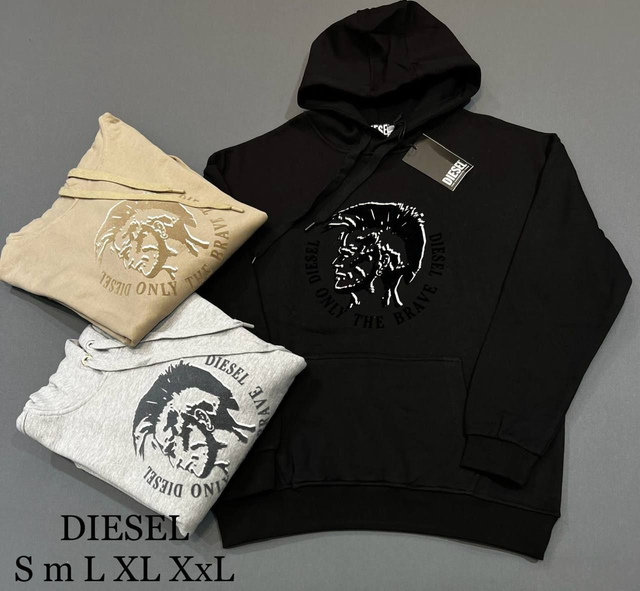 Diesel Jaka ar kapuci un logo