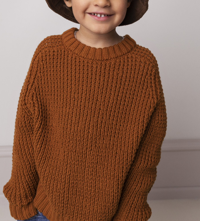 Mar mar - maglione in cotone organico 3y