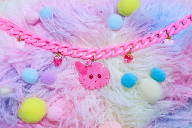 Choker risa poulpi rainbow family 