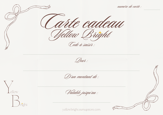 Carte cadeau