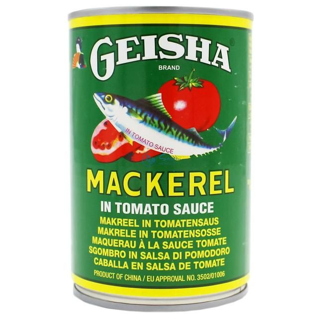 Geisha Mackerel In Tomato Sauce - 425g
