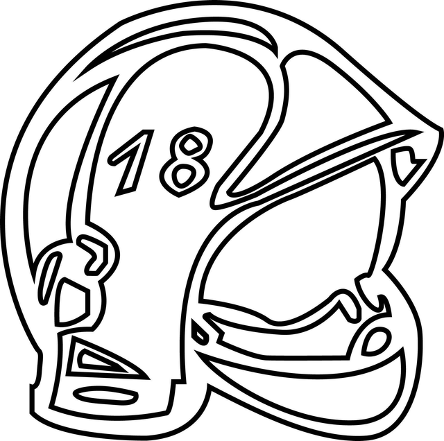 Sticker sapeur pompier 