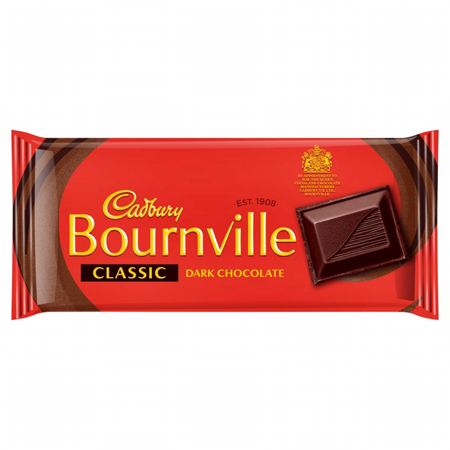 Cadbury Bournville Classic Dark Chocolate 100g