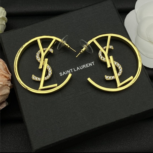 Boucles d'oreilles YSL
