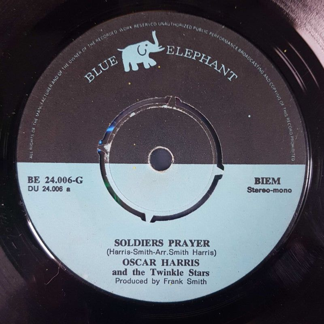 Oscar Harris &amp; The Twinkle Stars - Soldiers Prayer