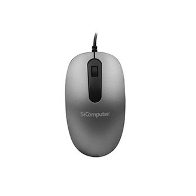 MOUSE SICOMPUTER OPTICAL COL. GRIGIO