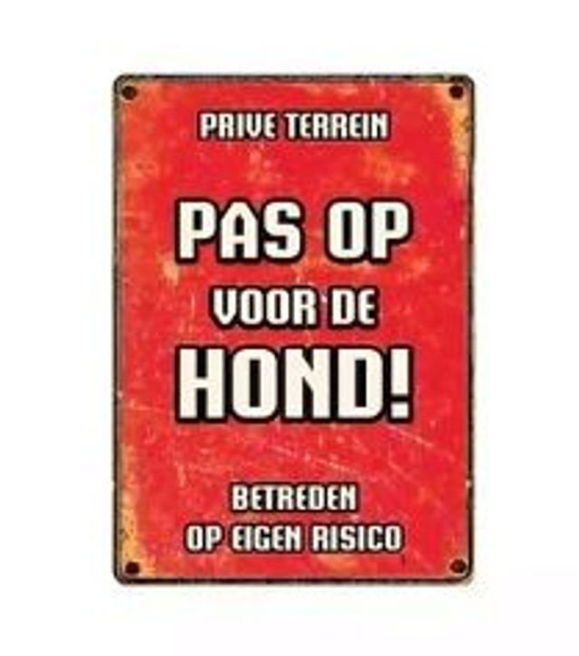 Tinnenplaat 21 x 15 cm