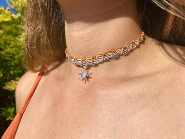 Collier ras de cou/chevillère 