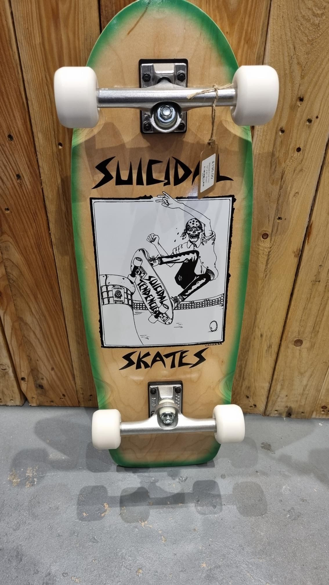 Dogtown Suicidal Skates Pool Skater 70s Classic Premium Complete 10" x 30" (Made in USA)