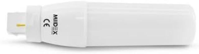 MIIDEX LIGHTING Ampoule LED G24 12 watt 4000°K