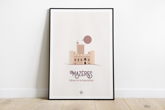 ♡29  Mazères “ Château Fort de Roquetaillade”