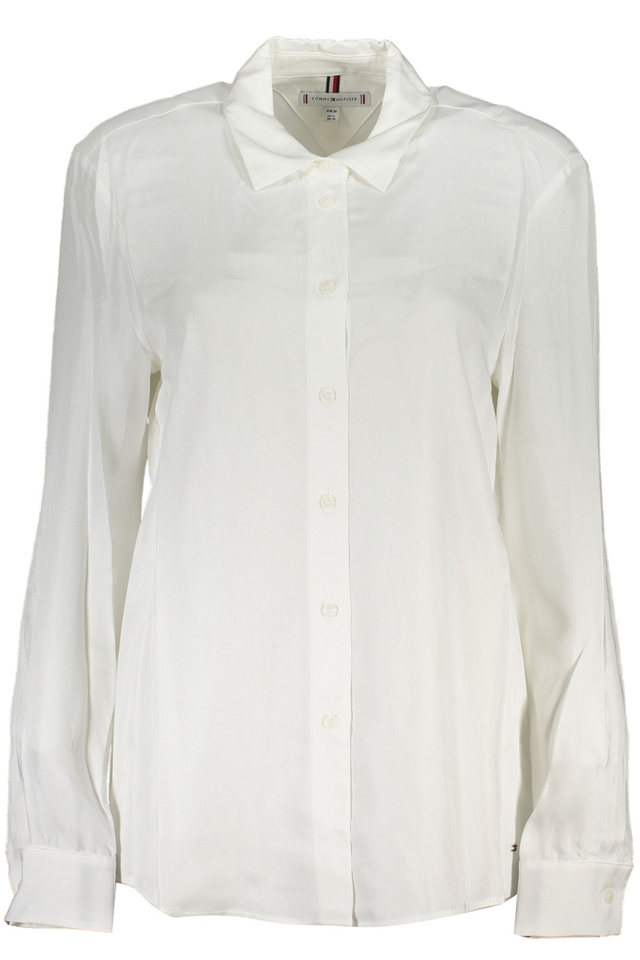 TOMMY HILFIGER CAMICIA MANICHE LUNGHE DONNA BIANCO
