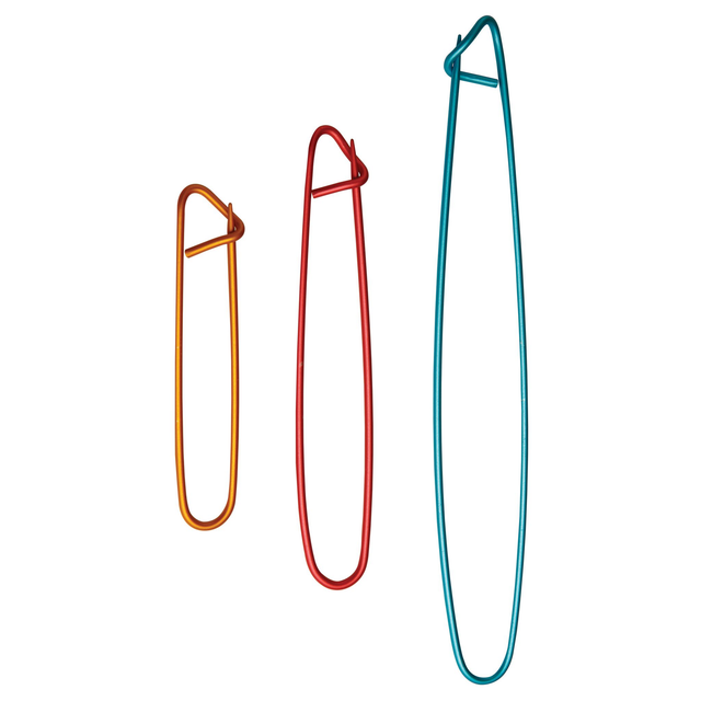 KnitPro Stitch Holders - Aluminium - Set of 3