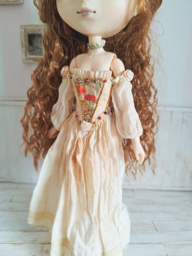 Forest Queen outfit for Pullip and Blythe dolls