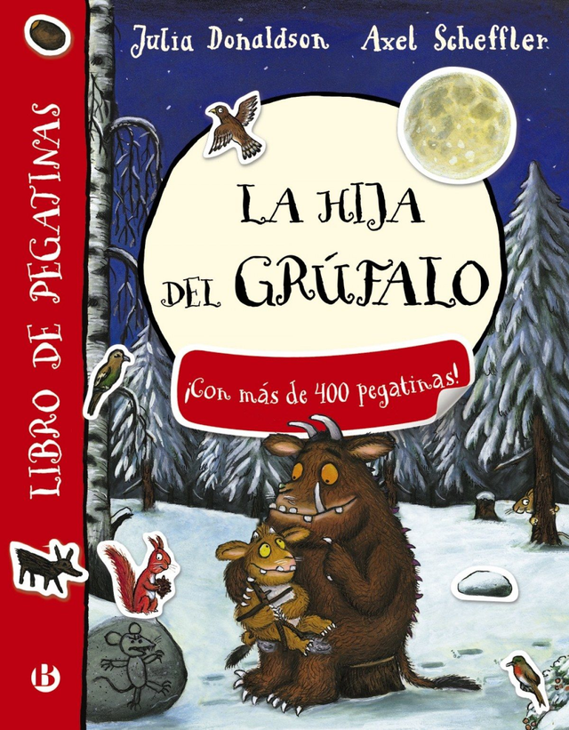 La hija del Grúfalo: Pegatinas - Julia Donaldson