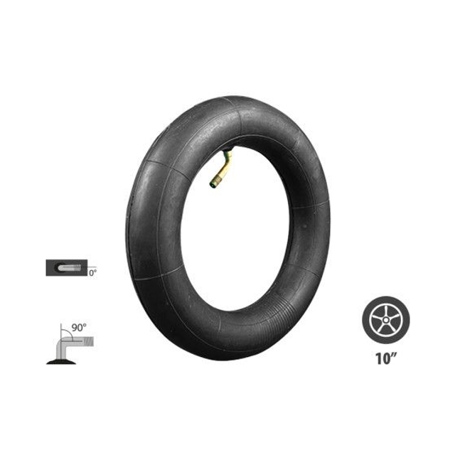 Chambre à air 10 x 2-6 2.125 valve 90 x 90 degrés