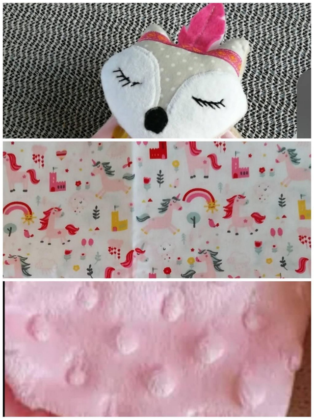 Commande pour Catia petit renard indien rose