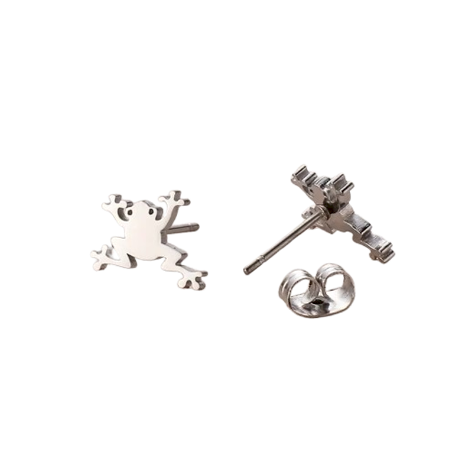 Boucles d'oreilles grenouille