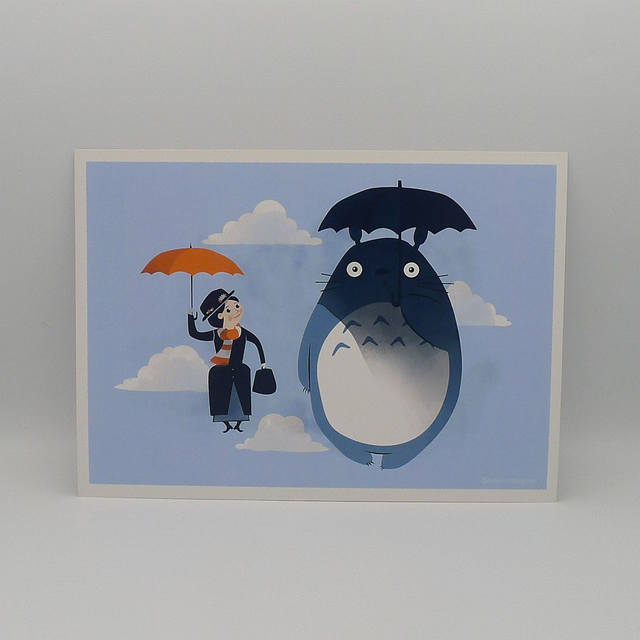 SIGNED A4 Art Print - The Perfect Neighbor - Anime print