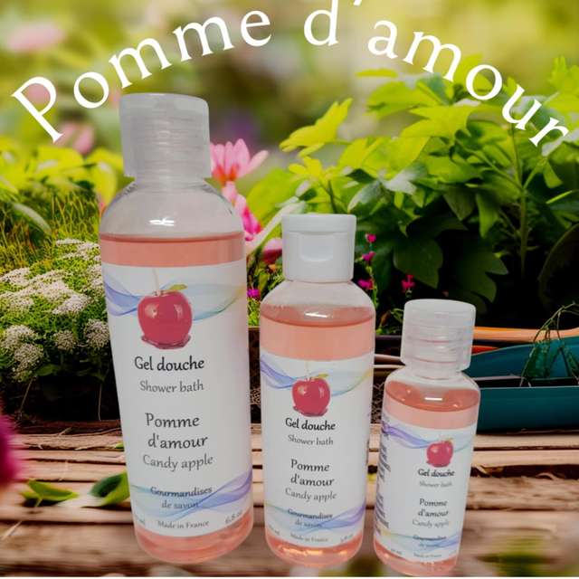 Gel douche senteur Pomme d'amour