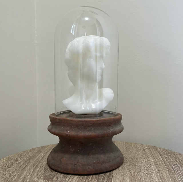 Superb 20th Century Glass &amp; Terracotta Display Dome