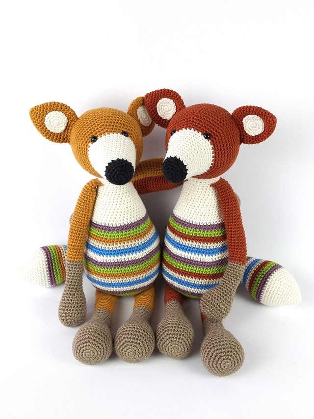 Knuffel Vos Floris Streep