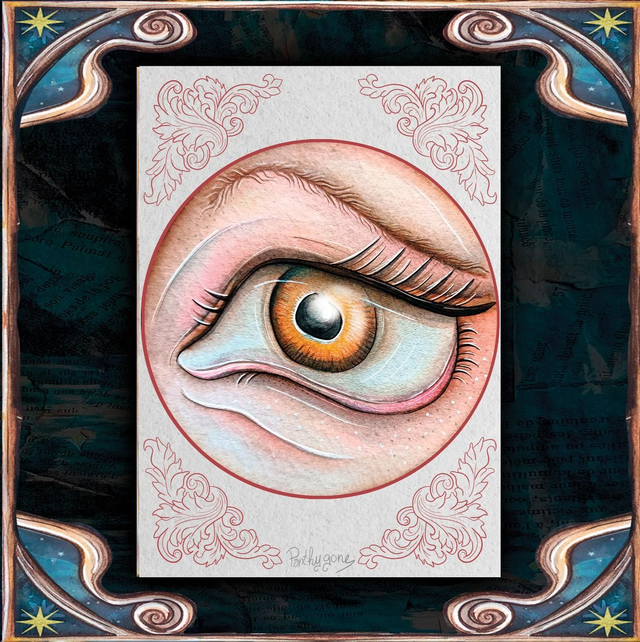 Œil jugeant - Un tas d&#039;beaux yeux - Print A4/A3