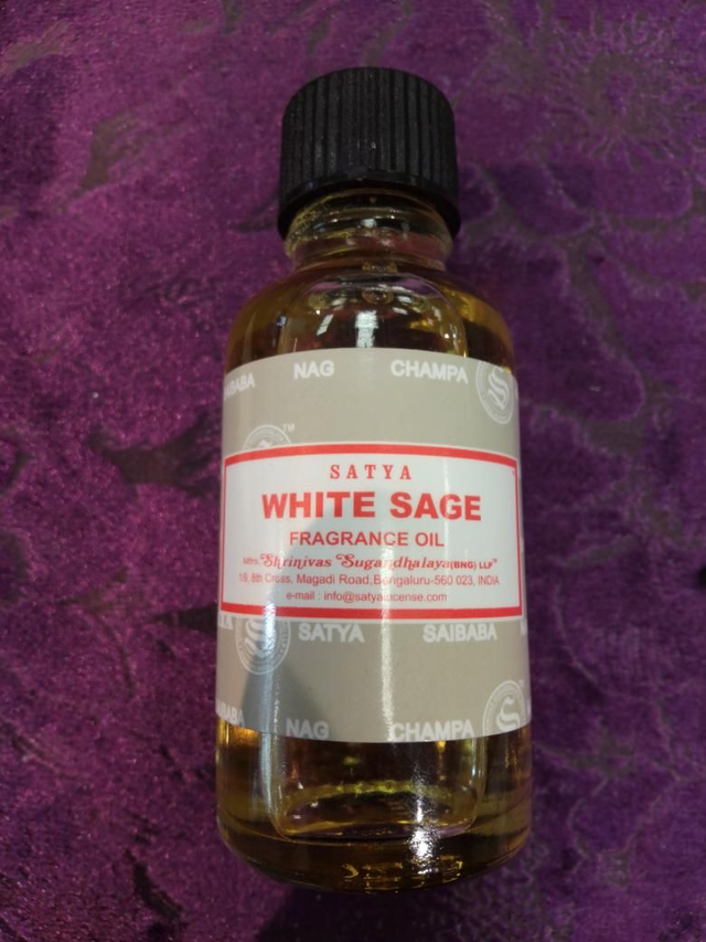 Satya Fragrance Oil - White Sage