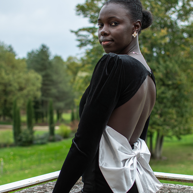 Robe de soirée coupe Sirène en Velours