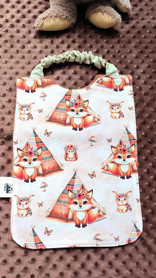 Bavoir maternelle Renard 🦊