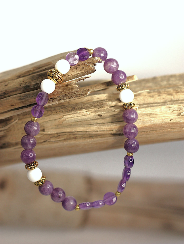 Bracelet Solo Perles d&#039;Harmonie - Energie &amp; Douceur
