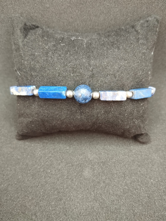 Bracelet en lapis lazuli