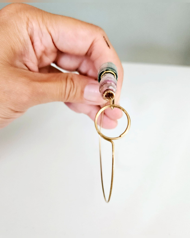 Bohemian Golden Bracelet Unique Beaded ECO Handmade Woman