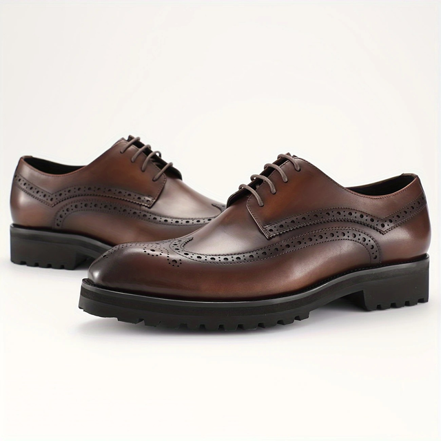Men's Handcrafted Premium Brogue Shoes