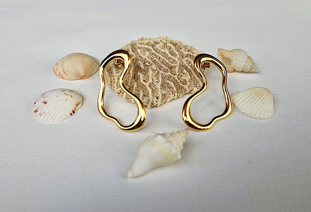 Créoles Atoll en doré