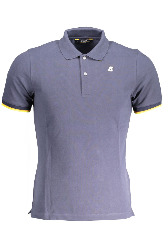 K-WAY POLO MANICHE CORTE UOMO BLU