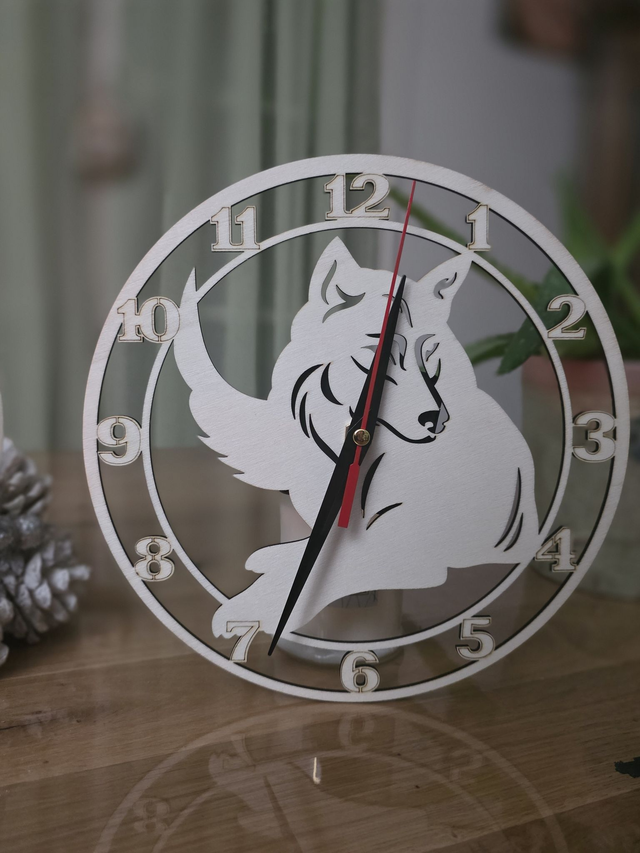 Horloge Loup