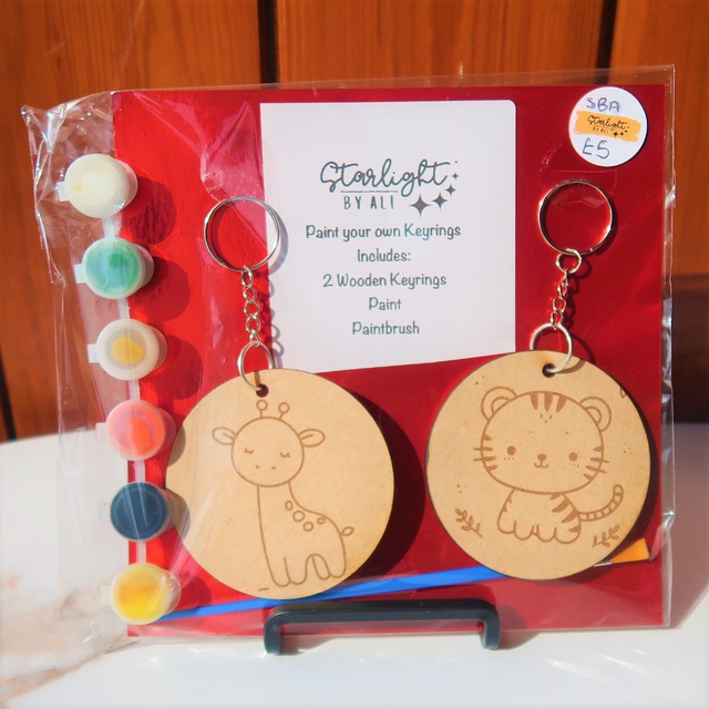 Paint Your Own Keyring Kit