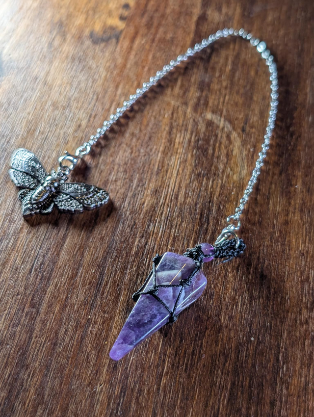 Pendule Crystal (violet)