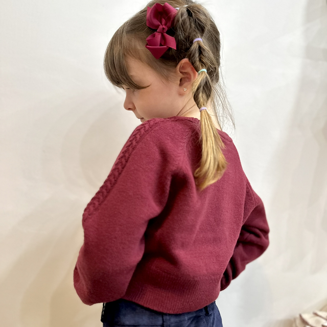 DrKid - maglioncino moda bordeaux 