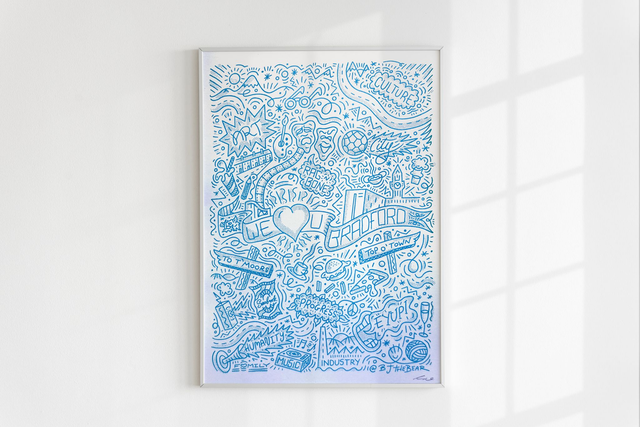 We ♥ U Bradford (Aqua)