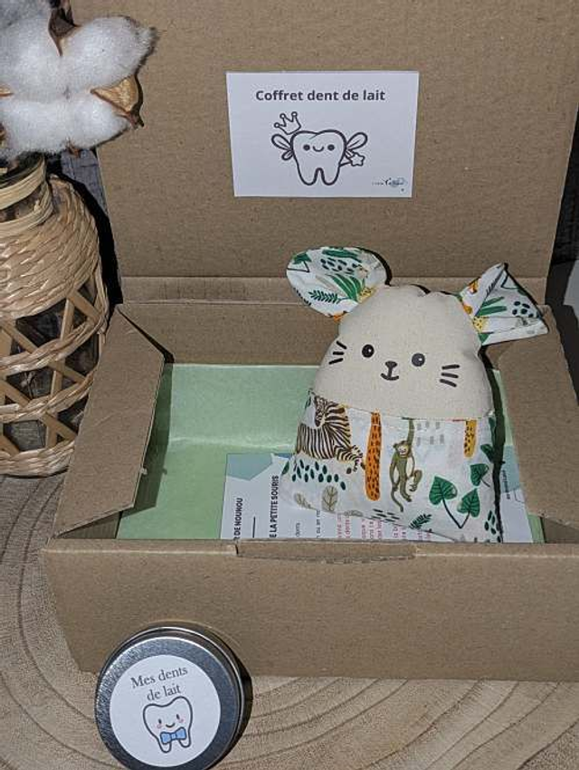 Souris dent de lait - coffret garçon