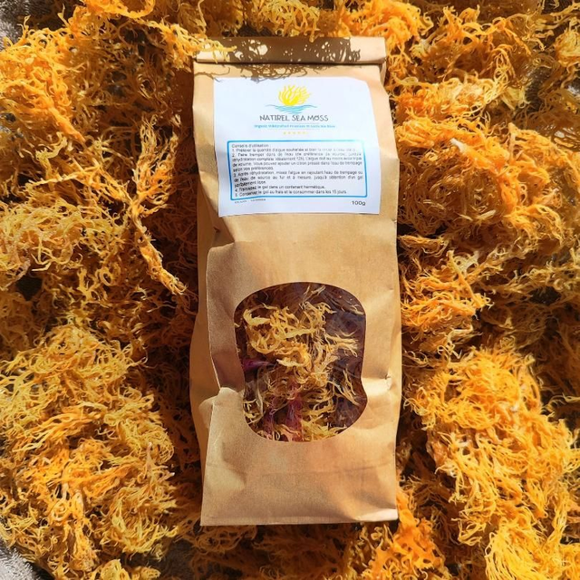 Paquet de 100g de premium sea moss