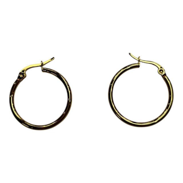 Créoles moyenne couleur dorée 