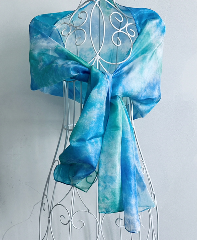 Écharpe en Pongé de Soie Eau Vive Jean 7.37-39 (Nouveauté)