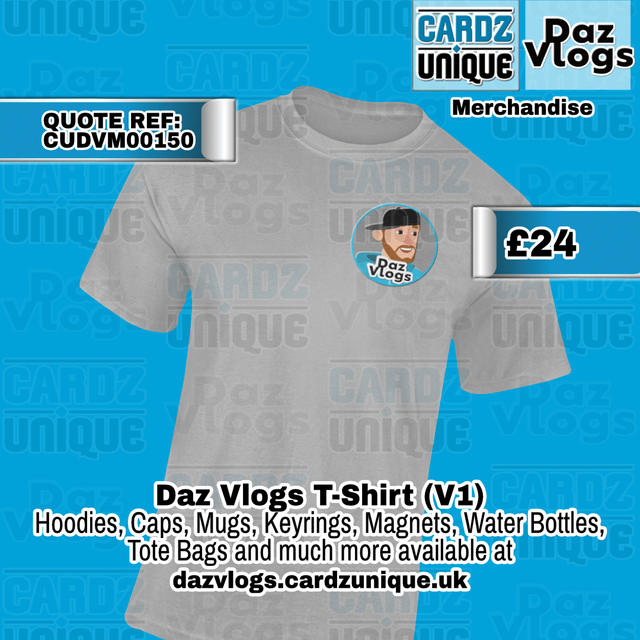 Daz Vlogs (Logo T-Shirt V1)
