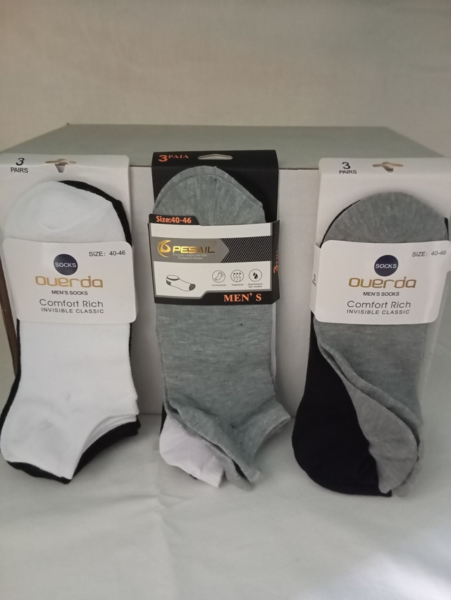 Calzini uomo misura 40-46 confezione da 12 paia colori assortiti