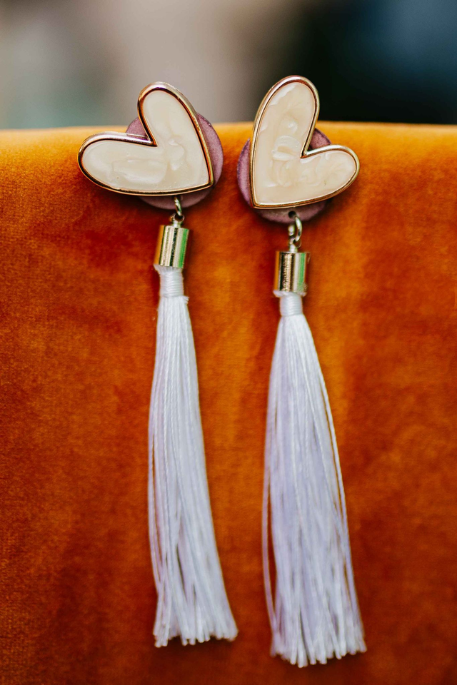 Myeongdong Earrings - white