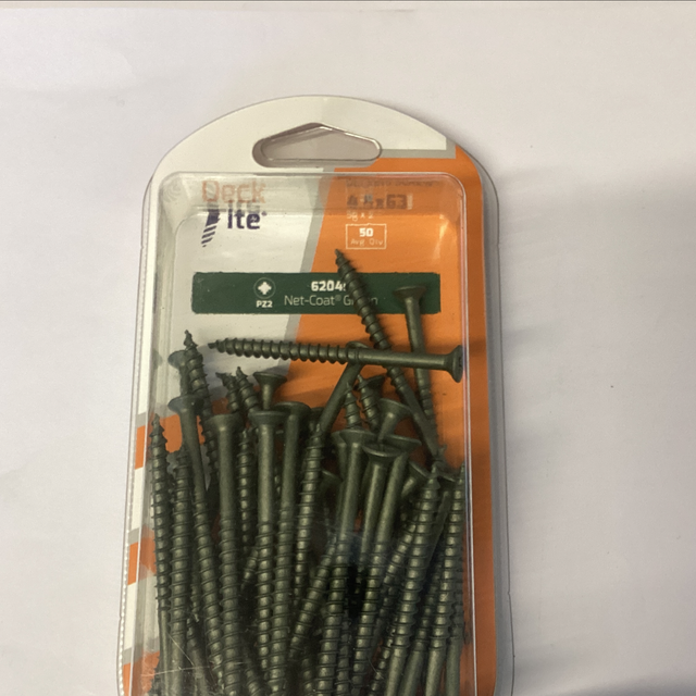 Deck screw 50qty 62045