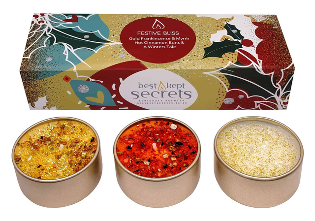 Festive Bliss Candle Gift Box 